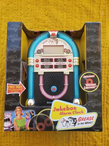 Sound design Jukebox Alarm clock "GREASE" Cover