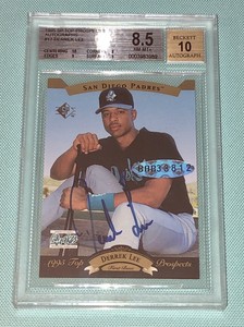 Derrek Lee 1995 Upper Deck SP Top Prospects Autograph Rookie RC BGS 8.5 AUTO 10