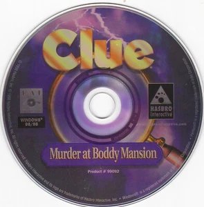 Vintage Clue: Murder at Boddy Mansion (PC Game, Windows 95/98, 1998) *DISC ONLY* - Picture 1 of 2
