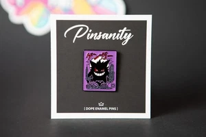 Gengar lila Pokemon Emaille Pin - schneller Versand aus USA - Brosche - Bild 1 von 2