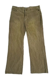 Vintage Steve Barrys 38x34 Corduroy Pants Mustard Casual Chinos 70s 80s - Picture 1 of 10