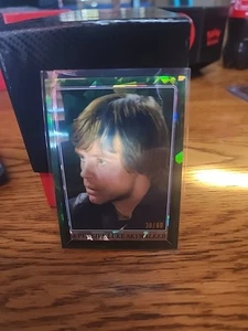2023 Topps Chrome Sapphire Star Wars ROTJ A Pensive Luke Skywalker Green /60 - Picture 1 of 3