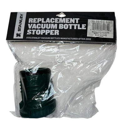 Tapón de botella de vacío de repuesto Stanley 10-08920-005 tapa térmica verde NUEVO NUEVO CON ETIQUETAS Foto 1 de 2