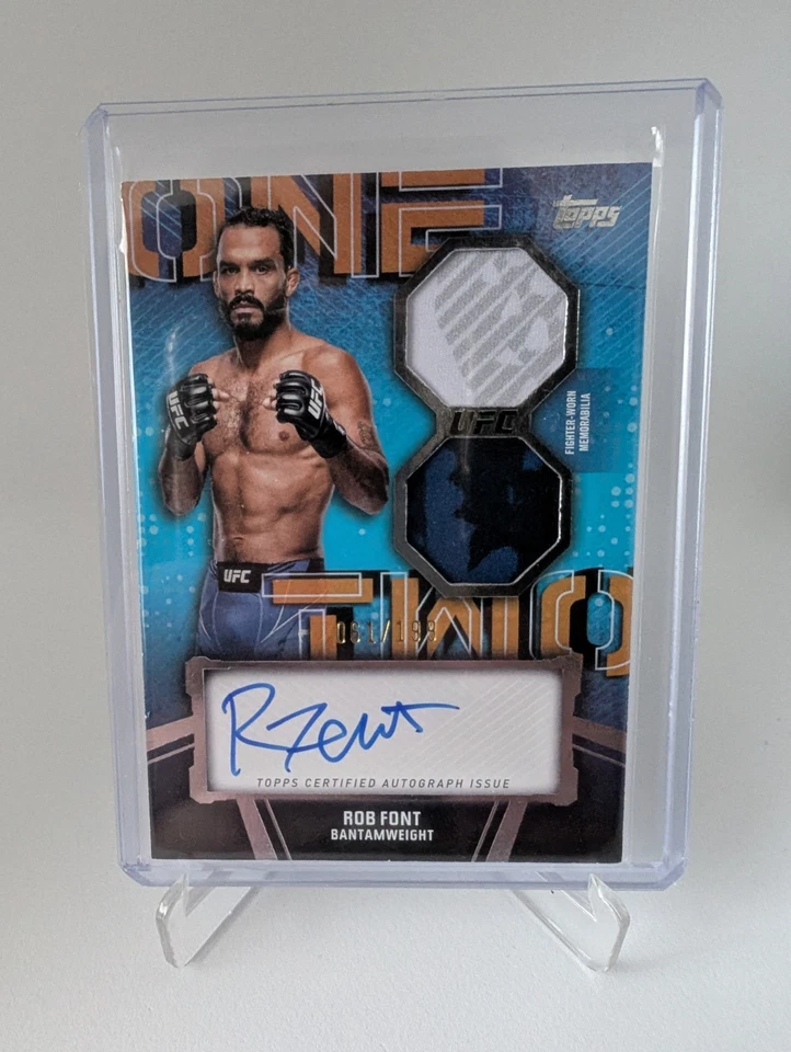 2024 Topps Knockout - "1-2" Rob Font Auto Relic /199 - Image 1 of 4