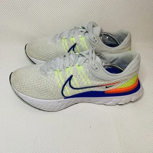 Zapatilla deportiva Nike para hombre talla 13 blanca React Infinity Run Flyknit 3 Premium para correr - Imagen 1 de 14