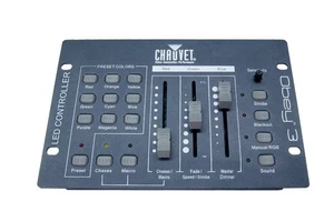 Chauvet DJ OBEY 3 Compact Dmx-512 Controller For LED Fixtures Up To 3-ch Mode - Picture 1 of 4