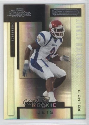 2004 Playoff Prestige Xtra Points Black /25 Derrick Strait #196 Rookie RC - Image 1 of 2