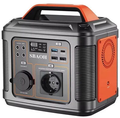 Sbaoh Centrale Elettrica Portatile Ricaricabile 300w 296Wh 80’000Mah Power Bank - Immagine 1 di 4