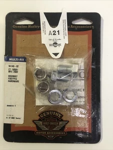 OEM HARLEY-DAVIDSON Chrome Foot peg Hardware 94140-02 - Picture 1 of 8