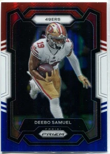 DEEBO SAMUEL 2023 Panini Prizm RED WHITE BLUE PRIZM #268 QTY - Picture 1 of 4