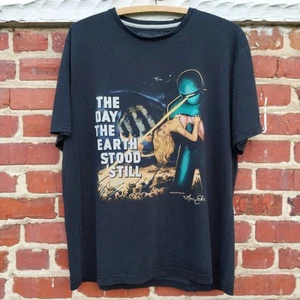 Vintage 2007 THE DAY THE EARTH STOOD STILL Marc Ecko Movie Promo T-shirt Sci-fi - Picture 1 of 11