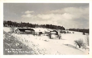 RPPC "The Cape" MOLLY STARK TRAIL Vermont 1950s Real Photo Vintage Postcard - Picture 1 of 2
