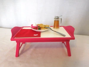 American Girl Doll Retired Breakfast in Bed Tray Waffles Syrup Strawberry's - Picture 1 of 12
