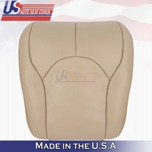 1996 to 2002 For Mercedes Benz SL500 SL600 Driver Bottom Leather Seat Cover Tan - Picture 1 of 9