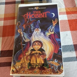 The Hobbit (VHS, 2001, Clamshell) Warner Bros Family J.R.R. Tolkien Animated - Imagen 1 de 3