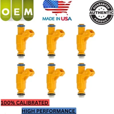 Inyector de combustible Bosch OEM 6x para Ford Explorer Sport Trac 2001 4,0 L V6 0280155900 Foto 1 de 4