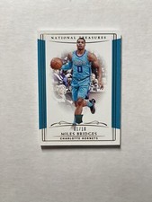 Miles Bridges 2018-19 Panini National Treasures #56 Gold Rookie RC #01/10 1/1
