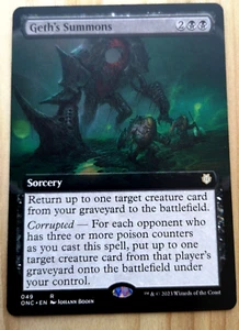 Geth's Summons - Extended Art - ONC - NM - EN - 049 - Picture 1 of 1