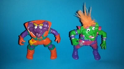 2 Figuras de TROLL WARRIORS de TYCO ©1992 (defectos) - Imagen 1 de 4