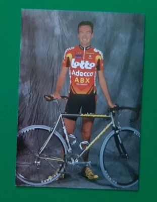 CYCLISME carte cycliste MARIO AERTS équipe LOTTO ADECCO ABX 2002 - Photo 1/2