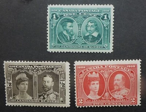 CANADA #96-8 MINT H* QUEBEC'S TERCENTENARY ISSUE FRESH COLOR CAN.SHIP $1.99 COMB - Picture 1 of 2