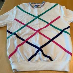 VINTAGE CAPE COD SS RIBBON PREPPY PULLOVER OBERTEIL DAMEN GR. M - Bild 1 von 5