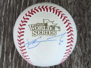 Xander Bogaerts Autographed 2013 World Series Baseball Red Sox - JSA Authentic - Picture 1 of 4