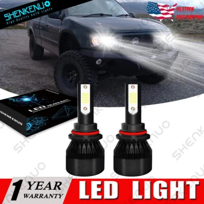 2x 6000K 9007 Faro LED delantero alto/bajo para Ford F150 1997-2003 F250 1997-2004 Foto 1 de 4