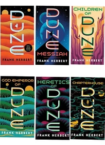 Dune Saga Complete Series Books 1 - 6 by Frank Herbert (2020, Paperback) - Picture 1 of 1