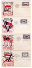 909 21 WWII OVERRUN NATIONS 1943 44 FDCS FLEETWOOD KNAPP UNADDRESSED SET/13 909 21 WWII OVERRUN NATIONS 1943 44 FDCS FLEETWOOD KNAPP UNADDRESSED SET/13