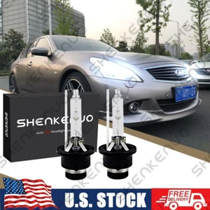 Bombilla de faro 6000K HID para Infiniti G37 2008-2013 haz bajo y alto ajuste cantidad 2 - Imagen 1 de 18