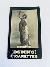 1901 Ogden's Tab Cigarettes Card Tobacco Card Emma Calve Actress