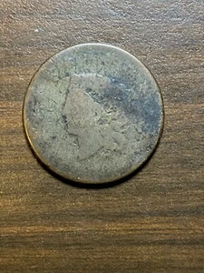 Large Cent 1800s Us Coin Currency - Picture 1 of 2