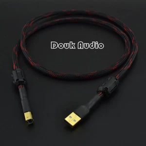 HiFi USB Cable A-Male to B-Male DIY Audio Signal Cord for DAC Decoder Sound Card - Picture 1 of 8