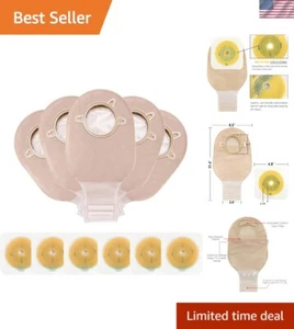 Convenient 2-Piece Colostomy Bags with Easy Attachment & Odor Control Features - Picture 1 of 10