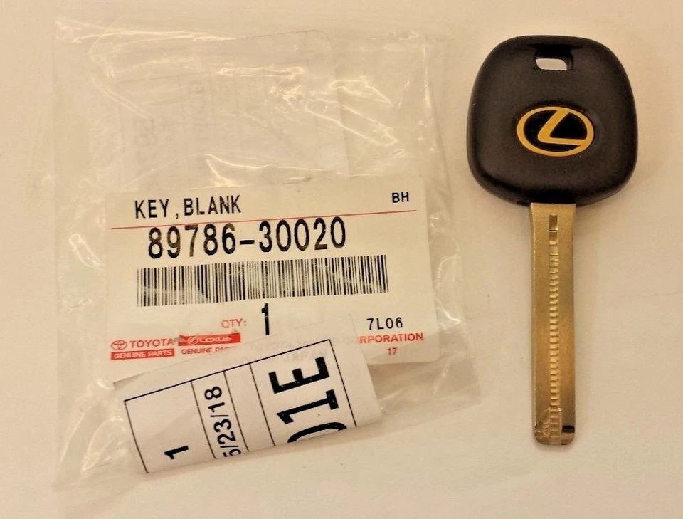 LEXUS OEM FACTORY BLANK VALET SUB KEY 1998-2000 SC300/SC400 (NO BUTTONS ON KEY) - Image 1 of 1