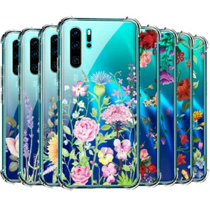 Women Girls Phone Case Cover for Huawei P9 P10 P20 P30 Pro P40 P50 P60 Pro Case - Picture 1 of 15