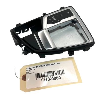 Panel de bisel de palanca de cambios de consola e interruptor de freno de estacionamiento AUDI Q7 2017-2019 OEM Foto 1 de 4