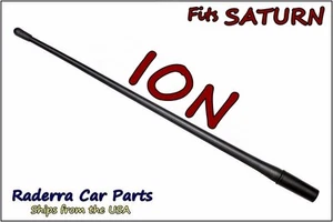 FITS: 2003-2007 Saturn Ion - 13" SHORT Custom Flexible Rubber Antenna Mast - Picture 1 of 2