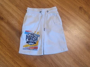 Parish Nation White Sweat Shorts Boys Size 4 - Picture 1 of 2