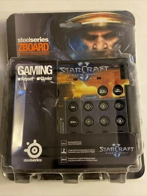 StarCraft II Wings of Liberty Zboard Limited Edition Keyset Steel Series New - Image 1 of 4