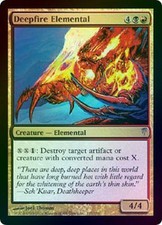 Deepfire Elemental - Foil Near Mint MTG Coldsnap Magic 2B3