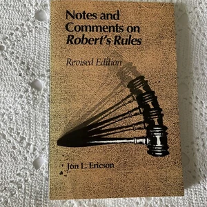 Notizen und Kommentare zu Roberts Regeln von Jon L Ericson Softcover 1991 überarbeitet - Bild 1 von 10