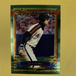 1994 Topps Finest Baseball Steve Finley card #31 Houston Astros - Picture 1 of 2