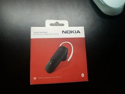 Nokia Clarity Solo Bud+ Doble Micrófono Intrauditivo Inalámbrico Manos Libres BT Auriculares-SB-501 Foto 1 de 4