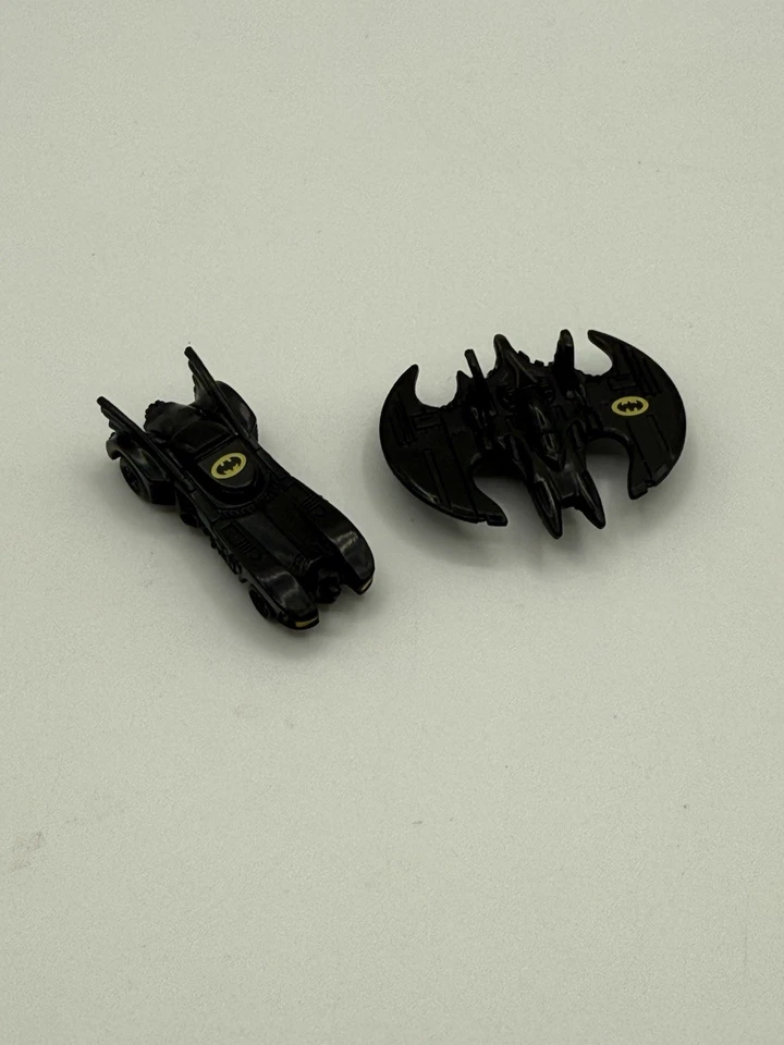 Batman Batmobile & Batwing  Vintage 1989 Micro Machines Set - Image 1 of 2
