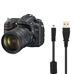 USB Data Cable Camera Data Pictures Video Sync Transfer Cables 8pin 150cm *A - Afbeelding 1 van 7