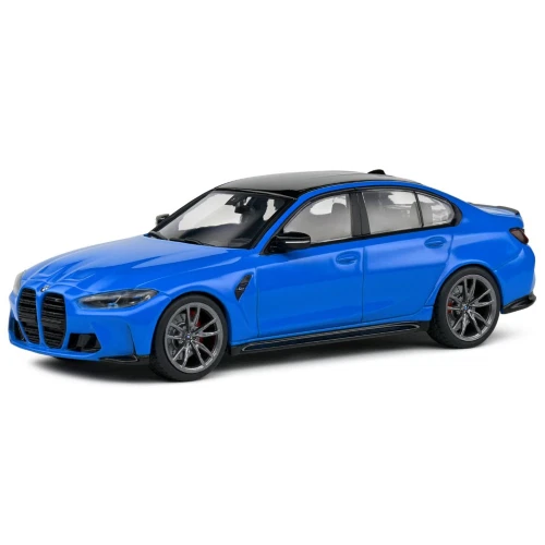 BMW 3-SERIES M3 (G80) 2023 BLUE 1 43 Solido Auto Stradali Nouveau modèle