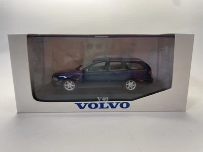 Minichamps Diecast Volvo V40 Station Wagon Navy Blue 1/43 New Paul's Model Art - Image 1 of 4