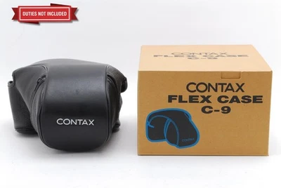 [Sin usar con caja] Estuche Contax Flex C-9 para cámara Contax NX de JAPÓN Foto 1 de 4